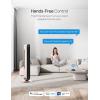 imageDreo Tower Fan for Bedroom 42 Inch 120 Oscillating Fan 25dB Quiet DC Motor 27fts Velocity Bladeless Standing Fan with 12 Speeds 4 Modes 12H Timer Cooling Fans for Home Living Room Pilot Max SStarlight