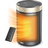 imageDreo Space Heater Portable Electric Heaters for Indoor Use with Thermostat and Remote 2024 Upgraded Digital Display 12H Timer 5 Mode 1500W PTC Ceramic Fast Safety Heat for Office Bedroom HomeGold