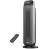 imageDreo Space Heater for Indoor Use 25quot 115fts Fast Electric Heater with Remote and Thermostat 3 Modes Overheating ampamp TipOver Protection Portable Heater for Large Room Bedroom Office GoldSilver