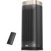 imageDreo Space Heaters for Indoor Use 1500W Fast Heating Portable Heaters with Remote Large PTC Ceramic Electric for Bedroom 12H Timer 70 Oscillation Overheat Protection Safety Heat for Home OfficeGold