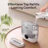imageDreo 6L Top Fill Humidifiers for Bedroom 60H Runtime 28 dB Quiet Supersized Cool Mist Humidifiers for Large Room Air Humidifier for Home Baby Plant Indoor Night Light UltrasonicGray