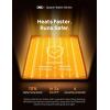 imageDreo Space Heater for Bathroom and Indoor Portable Heater 1500W Safe and Quiet PTC Ceramic Heater 4095F Digital Thermostat 70Oscillating Remote ALCI Safety Plug 12h Timer 5 ModesSensor