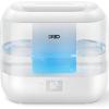 imageDreo 6L Top Fill Humidifiers for Bedroom 60H Runtime 28 dB Quiet Supersized Cool Mist Humidifiers for Large Room Air Humidifier for Home Baby Plant Indoor Night Light UltrasonicWhite
