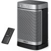 imageDreo Space Heater for Bathroom and Indoor Portable Heater 1500W Safe and Quiet PTC Ceramic Heater 4095F Digital Thermostat 70Oscillating Remote ALCI Safety Plug 12h Timer 5 ModesSensor