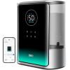 imageDreo 8L Humidifiers for Bedroom Topfilled WarmampampCool Mist Humidifier for Room 80 Hours Runtime for Home Indoor Plants Oil Diffuser for Baby Indicator Light with AlexaGoogle Silver HM717S