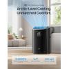 imageDreo Portable Air Conditioners 8000 BTU Air Conditioner for Bedroom with Drainagefree Cooling 45dB Quiet APPVoiceRemote 24h Timer with Fan ampamp Dehumidifier Smart AC Unit for Room IndoorsBlack