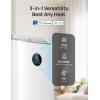 imageDreo Portable Air Conditioners 8000 BTU Air Conditioner for Bedroom with Drainagefree Cooling 45dB Quiet APPVoiceRemote 24h Timer with Fan ampamp Dehumidifier Smart AC Unit for Room IndoorsWhite