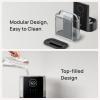 imageDreo 8L Humidifiers for Bedroom Topfilled WarmampampCool Mist Humidifier for Large Room 80 Hours Runtime for Home Indoor Plants Oil Diffuser for Baby Indicator Light with AlexaGoogle Black HM717SBlack