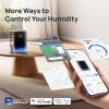 imageDreo 8L Humidifiers for Bedroom Topfilled WarmampampCool Mist Humidifier for Large Room 80 Hours Runtime for Home Indoor Plants Oil Diffuser for Baby Indicator Light with AlexaGoogle Black HM717SSilver