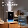 imageDreo 8L Humidifiers for Bedroom Topfilled WarmampampCool Mist Humidifier for Large Room 80 Hours Runtime for Home Indoor Plants Oil Diffuser for Baby Indicator Light with AlexaGoogle Black HM717SSilver