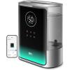 imageDreo 8L Humidifiers for Bedroom Topfilled WarmampampCool Mist Humidifier for Large Room 80 Hours Runtime for Home Indoor Plants Oil Diffuser for Baby Indicator Light with AlexaGoogle Black HM717SSilver