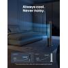 imageDreo Portable Air Conditioners Fan 40 Standing Fans that Blow Cold Air Portable AC80 Oscillating Evaporative Air CoolerRemovable Water Tank Ice Packs Remote Control 4 Speeds 7H Timer WhiteBlack