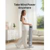 imageDreo Tower Fan for Bedroom 90 Oscillating Fan Standing Fan with 3 Modes 4 Speeds 8H Timer Cooling Fans for Home Living Room Office Grey TF117Grey