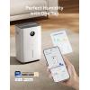 imageDreo 110Pint Smart Dehumidifier for Basement 4500 Ft for Large Room 2 Gallon Water Tank AutoComfortConstant Mode Dehumidifiers for Home Bedroom Bathroom with Drain Hose White 711SBlack
