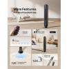 imageDreo Tower Fan and Heater Combo 292fts Standing Fans for Bedroom 17 Levels 6 Modes 120 Oscillation 42 Inch 12H Timer 25dB Quiet with Remote for Office Large Room SilverBlack