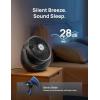 imageDreo Fan for Bedroom Table Air Circulator for Whole Room 11 Inch 40ft Strong Airflow 120 adjustable tilt 28db Low Noise Quiet 3 Speeds 2025 New Desk Fan for Office Kitchen HomeBlack