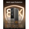 imageDreo Radiator Heater Dual Knobs 8 Safety Protection 1500W Portable Oil Filled Radiator Heater for Indoor Use Large Room Energy Saving Quiet Electric Heater for Bedroom with Adjustable Thermostat