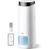 imageDreo 16L Smart Humidifier Large Room 1000 ft 130H Cool Mist Air Humidifiers for Bedroom Plants Baby Top Fill RemoteTouchVoice ampamp APP Control SelfCleaning Tank 30dB RGB Light HM755S White