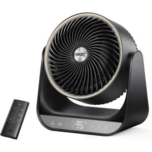 imageDreo Whole Room Heater 714 60 Vertical ampamp 90 Horizontal 3D Oscillating Heating 12 fts LongRange Circulator 3 Heat ampamp 3 Fan Settings Space Heaters for Indoor Use Bedroom Office Black