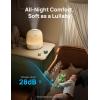 imageDREO Smart Humidifiers for Bedroom Baby HM409S 1500 RGB Night Light ampamp Sleep Routine Trainer Ultra Quiet 28dB ampamp 3L Top Fill Cool Mist Humidifier for Nursery Air humidifier for Plants IndoorYellow