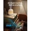 imageDREO Smart Humidifiers for Bedroom Baby HM409S 1500 RGB Night Light ampamp Sleep Routine Trainer Ultra Quiet 28dB ampamp 3L Top Fill Cool Mist Humidifier for Nursery Air humidifier for Plants IndoorWhite