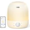imageDREO Smart Humidifiers for Bedroom Baby HM409S 1500 RGB Night Light ampamp Sleep Routine Trainer Ultra Quiet 28dB ampamp 3L Top Fill Cool Mist Humidifier for Nursery Air humidifier for Plants IndoorYellow