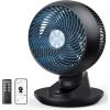 image:imageDREO Smart Fan for Bedroom Powerful 85 ft Airflow 12 Inches Desk Fans in 20dB Quiet 9090 Oscillation AppVoice Control 9 Speeds amp 812H Timer for Home Office DormBlack