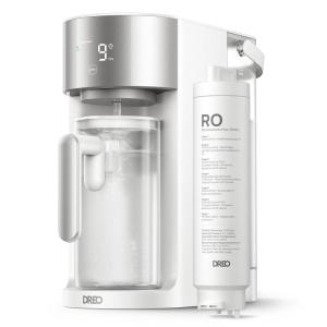 image:imageDREO Reverse Osmosis Water Filter Countertop RO Filtration System 31 Pure to Drain TDS amp Filter Life amp 2 Autofill Pitchers InstallFree SelfCleaning Water Purifier RO Water Filter 113 5L3L