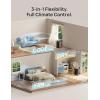 image:imageDREO Portable Air Conditioners 14000 BTU ASHRAE 10000 BTU DOE Smart AC Unit for Room with Drainagefree Cooling APPVoiceRemote Fan amp Dehumidifier Quiet Standing AC for Bedroom AC516S New