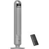 image:imageDREO Smart Tower Fan for Bedroom 90 Oscillating Standing Fans for Room with 4 Speeds 4 Modes 28dB Quiet for Sleep 26fts Velocity 8H Timer RemoteAppVoice Control for Living Room Office HomeGrey