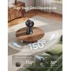 image:imageDREO TurboCool Misting Fan 516 15030 Omnidirectional Oscillating Cooling Fans that Blow Cold Air 5 Drop 26 fts Wind Ultrafine Mist 20dB 6 Speeds 2 Modes Remote Control Indoor GreyStandard