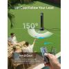 image:imageDREO TurboCool Outdoor Misting Fan 711AS 33 fts High Velocity 12 Speeds 4 Modes Smart Standing Floor Fan 150 Customizable Oscillating 20 dB Quiet DC Motor for Bedroom Weather ResistantCharcoal