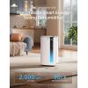 image:imageDREO 73 Pint Smart Dehumidifier for Basement Home amp Large Room up to 2000 Sq Ft Energy Star 60 Dehumidifier with Drain Hose Quiet 42dB Auto Humidity Control 3 Fan Speeds Timer Continuous Drain