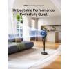 image:imageDREO Fan for Bedroom 2026 New model120100 OmniDirectional Oscillating Fan 96ft DC Motor 20 dB Quiet Standing Pedestal Fans 9 Speeds 3 Modes Remote 3742 Adjustable Height 8H Timer