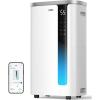 image:imageDREO 73 Pint Smart Dehumidifier for Basement Home amp Large Room up to 2000 Sq Ft Energy Star 60 Dehumidifier with Drain Hose Quiet 42dB Auto Humidity Control 3 Fan Speeds Timer Continuous Drain