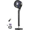 image:imageDREO Fan for Bedroom 2026 New model120100 OmniDirectional Oscillating Fan 96ft DC Motor 20 dB Quiet Standing Pedestal Fans 9 Speeds 3 Modes Remote 3742 Adjustable Height 8H Timer