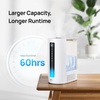 image:imageDREO 6L Humidifiers for Bedroom Smart Warm amp Cool Mist for Large Room 60Hr Quiet Runtime for Baby Plant Humidity Sensor Indicator Light 12H Timer GoogleAlexa BlackWhite