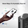 image:imageDREO 6L Humidifiers for Bedroom Smart Warm amp Cool Mist for Large Room 60Hr Quiet Runtime for Baby Plant Humidity Sensor Indicator Light 12H Timer GoogleAlexa BlackBlack