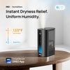 image:imageDREO 6L Humidifiers for Bedroom Smart Warm amp Cool Mist for Large Room 60Hr Quiet Runtime for Baby Plant Humidity Sensor Indicator Light 12H Timer GoogleAlexa BlackBlack