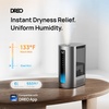 image:imageDREO 6L Humidifiers for Bedroom Smart Warm amp Cool Mist for Large Room 60Hr Quiet Runtime for Baby Plant Humidity Sensor Indicator Light 12H Timer GoogleAlexa BlackSilver