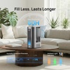 image:imageDREO 6L Humidifiers for Bedroom Smart Warm amp Cool Mist for Large Room 60Hr Quiet Runtime for Baby Plant Humidity Sensor Indicator Light 12H Timer GoogleAlexa BlackSilver