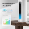 image:imageDREO 6L Humidifiers for Bedroom Smart Warm amp Cool Mist for Large Room 60Hr Quiet Runtime for Baby Plant Humidity Sensor Indicator Light 12H Timer GoogleAlexa BlackWhite