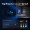 image:imageDREO 6L Humidifiers for Bedroom Smart Warm amp Cool Mist for Large Room 60Hr Quiet Runtime for Baby Plant Humidity Sensor Indicator Light 12H Timer GoogleAlexa BlackBlack