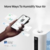 image:imageDREO 6L Humidifiers for Bedroom Smart Warm amp Cool Mist for Large Room 60Hr Quiet Runtime for Baby Plant Humidity Sensor Indicator Light 12H Timer GoogleAlexa BlackBlue