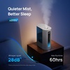 image:imageDREO 6L Humidifiers for Bedroom Smart Warm amp Cool Mist for Large Room 60Hr Quiet Runtime for Baby Plant Humidity Sensor Indicator Light 12H Timer GoogleAlexa BlackBlue