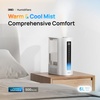 image:imageDREO 6L Humidifiers for Bedroom Smart Warm amp Cool Mist for Large Room 60Hr Quiet Runtime for Baby Plant Humidity Sensor Indicator Light 12H Timer GoogleAlexa BlackWhite