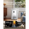 image:imageDREO Inverter DualHose Portable Air Conditioners 740S High Efficiency 14000 BTU ASHRAE 10000 BTU DOE 42dB Quiet Smart AC Unit DrainageFree APPVoiceRemote Control for Bedroom amp Large Room140000 British Thermal Units