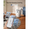 image:imageDREO Inverter DualHose Portable Air Conditioners 740S High Efficiency 14000 BTU ASHRAE 10000 BTU DOE 42dB Quiet Smart AC Unit DrainageFree APPVoiceRemote Control for Bedroom amp Large Room120000 British Thermal Units