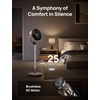 image:imageDREO Smart Fan for Bedroom Positionbased Oscillation 150120 3D Oscillating Fan 110ft Pedestal Fans with WiFiVoiceRemote Standing Fans Work with AlexaGoogle 9 Speeds 6 Modes StarlightStarlight