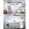 image:imageDREO Smart Fan for Bedroom Positionbased Oscillation 150120 3D Oscillating Fan 110ft Pedestal Fans with WiFiVoiceRemote Standing Fans Work with AlexaGoogle 9 Speeds 6 Modes StarlightSilver